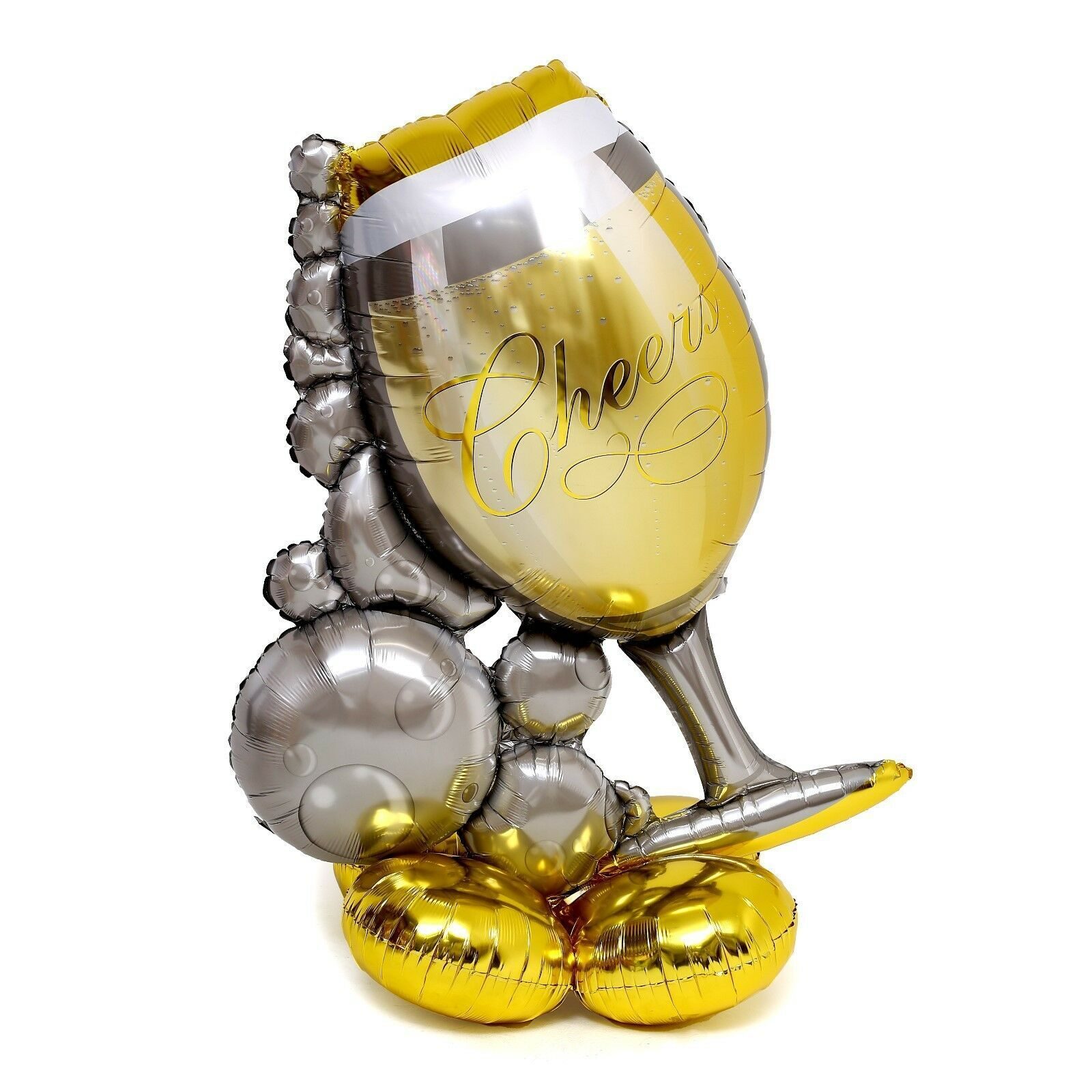 Шар фольгированный Стоячая фигура Бокал шампанского