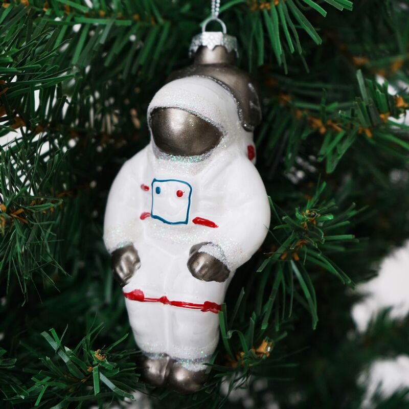 Украшение на елку, игрушка "Космонавт"